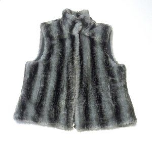 Blassport Faux Fur Vest with Pockets